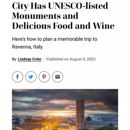 Dimora Pasolini , Stylish Two Bedroom In The Historic Center Daire Ravenna